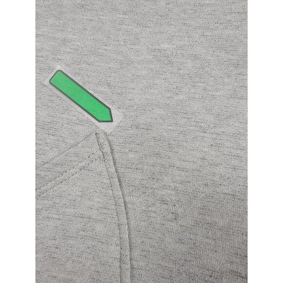 Adidas Jacket Womens Large Gray Full Zip Athletic Lightweight Sweatshirt Pockets - Picture 6 of 14